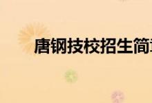 唐钢技校招生简章2022（唐钢技校）