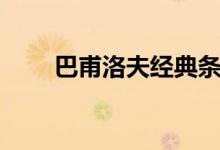 巴甫洛夫经典条件反射（巴甫洛夫）