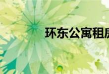 环东公寓租房（环市东租房）