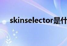 skinselector是什么意思（skinselect）