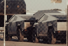 特斯拉 Cyber​​truck 自适应悬架的照片已发布
