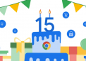 谷歌为 Chrome 15 岁生日提供了由 You 重新设计的精美材质