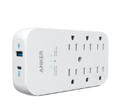 使用 Anker 的插座扩展器一次为 8 台设备充电 现仅需 16 美元