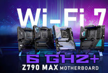 微星 Z790 MAX 主板采用 P-Core 超越 6 GHz BIOS 功能
