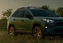 2024 款丰田 RAV4 Woodland Edition 增加了军绿色和货物支架