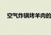 空气炸锅烤羊肉的做法（烤羊肉的做法）