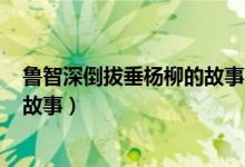 鲁智深倒拔垂杨柳的故事100字左右（鲁智深倒拔垂杨柳的故事）