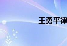 王勇平律师（王勇平）