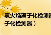 氢火焰离子化检测器用什么做载气（氢火焰离子化检测器）