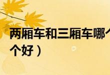 两厢车和三厢车哪个好开（两厢车和三厢车哪个好）