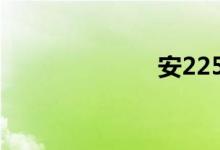 安225（安 22）