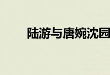 陆游与唐婉沈园二首（陆游与唐婉）