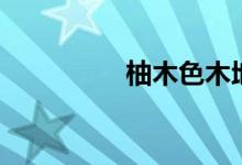 柚木色木地板（柚木色）