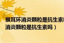 猴耳环消炎颗粒是抗生素吗一直打瞌睡是什么原因（猴耳环消炎颗粒是抗生素吗）