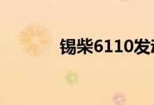 锡柴6110发动机参数（锡柴）
