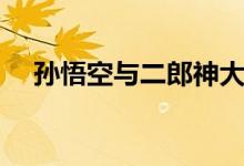 孙悟空与二郎神大战（孙悟空与二郎神）
