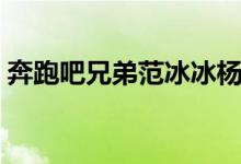 奔跑吧兄弟范冰冰杨颖（奔跑吧兄弟范冰冰）