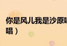 你是风儿我是沙原唱视频（你是风儿我是沙原唱）