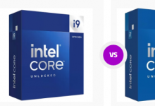 英特尔酷睿 i9-14900K 与酷睿 i7-14700K的对比