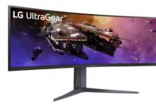 LG 最新游戏显示器均配备 45 英寸 200Hz 显示屏
