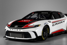 这是新款丰田凯美瑞 NASCAR 杯赛车