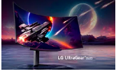 LGUltraGearOLED45GS96QB新款曲面OLED游戏显示器作为UltraGearOLED45GR95QE的继任者亮相