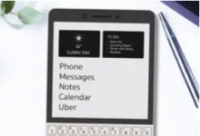Minimal Phone 采用 E Ink 触摸屏 4 天运行时间和 MnmlOS 实现无限滚动