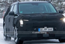 起亚测试了新款 EV3 电动跨界车
