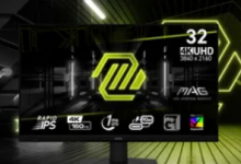 MSI MAG 322UPF 配备高分辨率和快速 Rapid IPS 面板