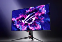 ROG Swift OLED PG32UCDM 是华硕首款 32 英寸 4K 游戏显示器