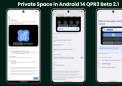 这是 Android 15 的新私人空间的实际应用