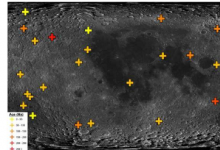 月球地貌表明月球上最近的地质活动