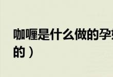 咖喱是什么做的孕妇能吃吗?（咖喱是什么做的）