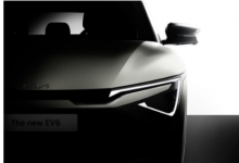 2025 款起亚 EV6 焕然一新 配备有角度的新车头灯
