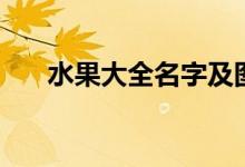 水果大全名字及图片（水果大全名字）