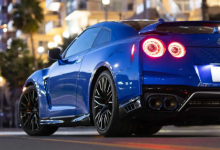 日产在路灯下进行测试 确保 GT-R 在夜间看起来不错