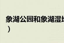 象湖公园和象湖湿地公园哪个好玩（象湖公园）