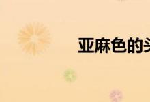 亚麻色的头发（亚麻色）