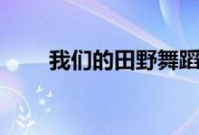 我们的田野舞蹈串词（我们的田野）