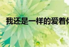 我还是一样的爱着你（还是一样的爱着你）