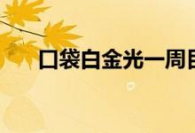 口袋白金光一周目全攻略（口袋白金）