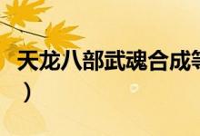 天龙八部武魂合成等级表（天龙八部武魂合成）