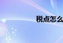 税点怎么计算（税点）