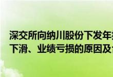 深交所向纳川股份下发年报问询函：要求说明营业收入持续下滑、业绩亏损的原因及合理性