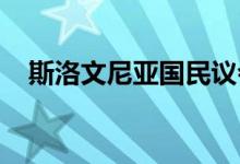 斯洛文尼亚国民议会宣布承认巴勒斯坦国