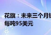 花旗：未来三个月铁矿石价格将进一步下跌至每吨95美元