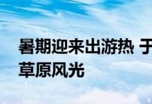 暑期迎来出游热 于适带观众率先领略阿勒泰草原风光