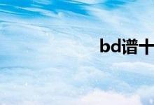 bd谱十孔（bd谱）