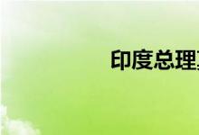 印度总理莫迪提交辞呈