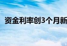 资金利率创3个月新低 债市“滚隔夜”消失